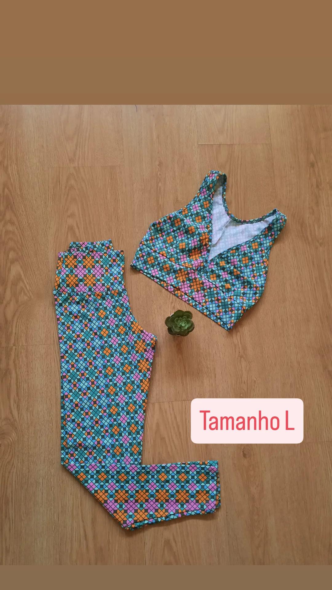 Conjunto Cós Básico Poliamida Arco Iris