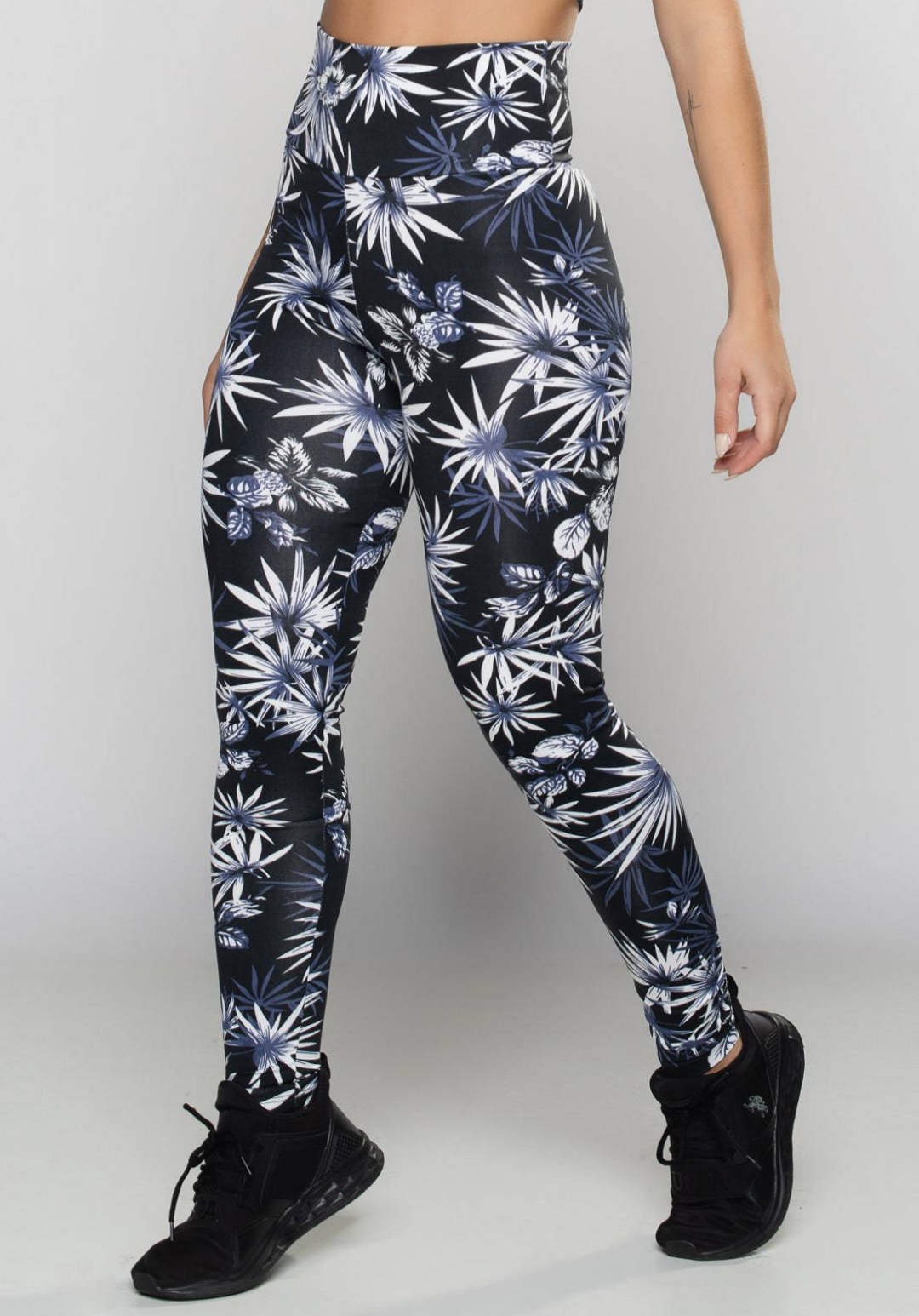 Calça Suplex Empina Bumbum Floral