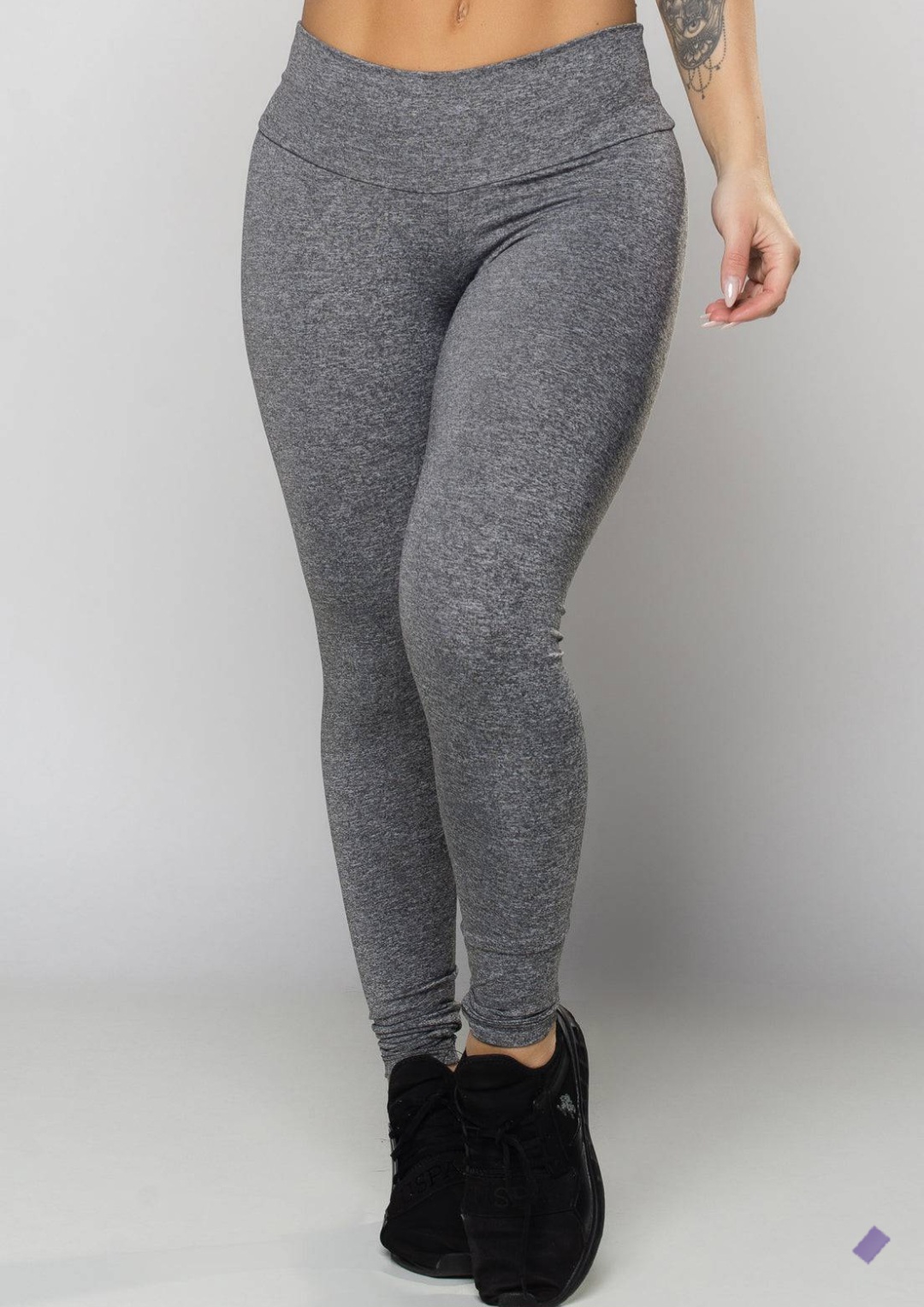 Calça Suplex Empina Bumbum Cinza