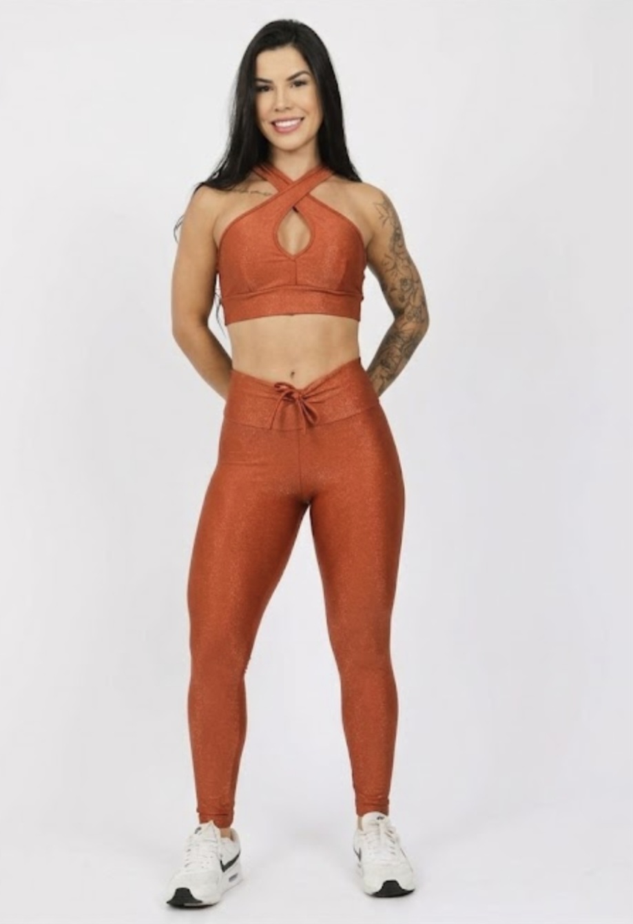 Conjunto Empina Bumbum Terracota